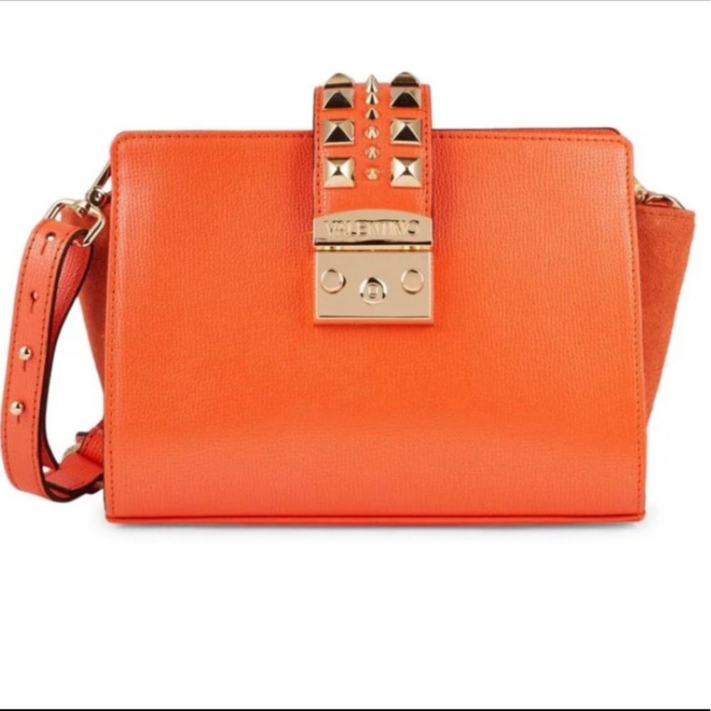 Mario Valentino Kiki Palmellato Rockstud Bag
